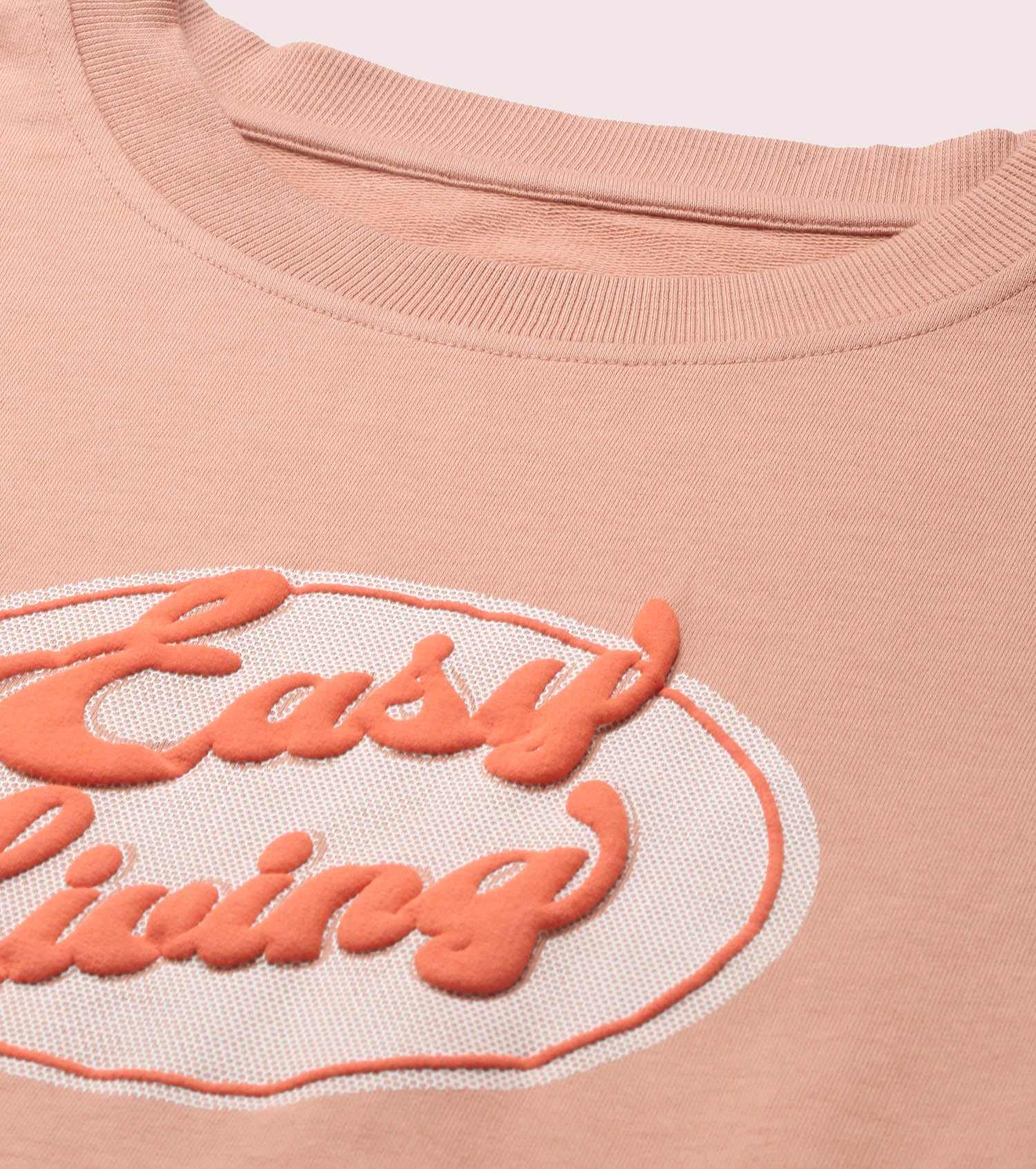 Enamor Drop Shoulder Sweat For Women | Cotton Terry Graphic Sweatshirt | E9G2