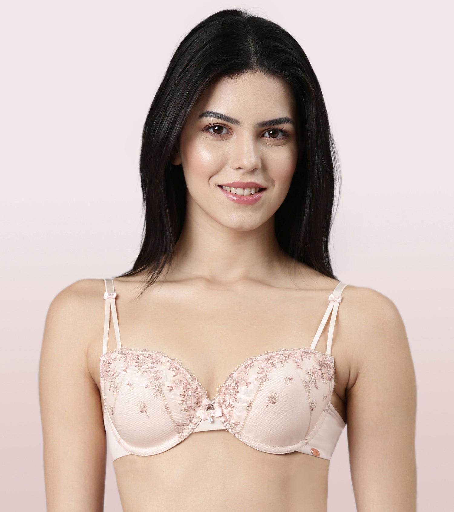 Buy ENAMOR Full Support Lace Bra - High Coverage Non-Padded Wired