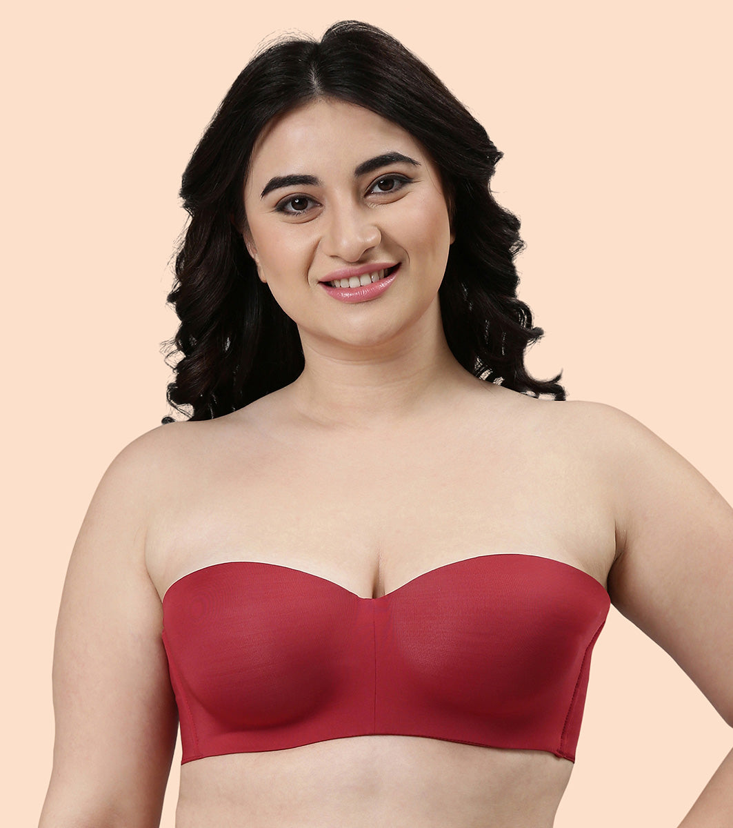 Enamor Strapless Multiway Styling Women's T-Shirt Bra - Padded, Wired, Medium Coverage - F074 (Available in Plus Sizes) (Bossanova)
