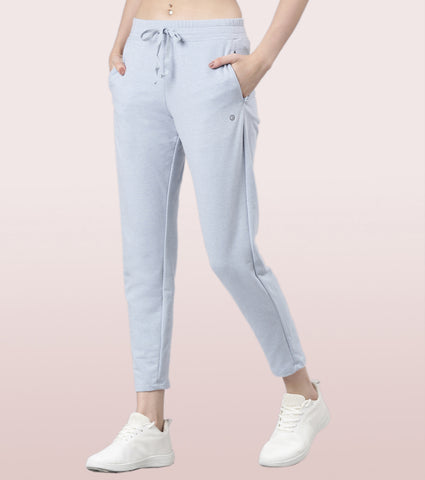 Relax Pants | Cotton Spandex Terry Tapered Pant | E060