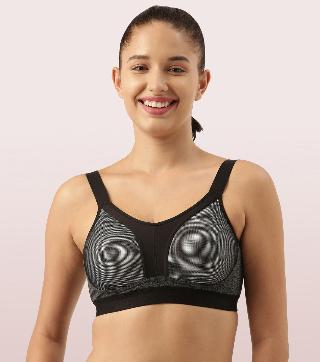 Y-Panel For Bounce Control High Impact Sports Bra