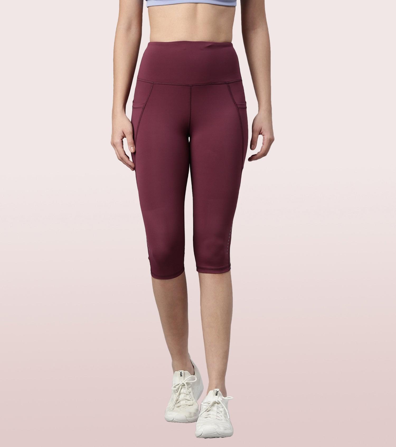 Active Capri Legging Dry Fit Active Capri Legging With Reflective