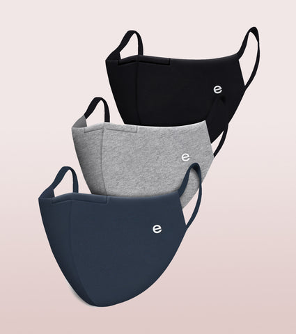 SMART MASK : 3 Layer Cotton Jersey Outdoor Mask