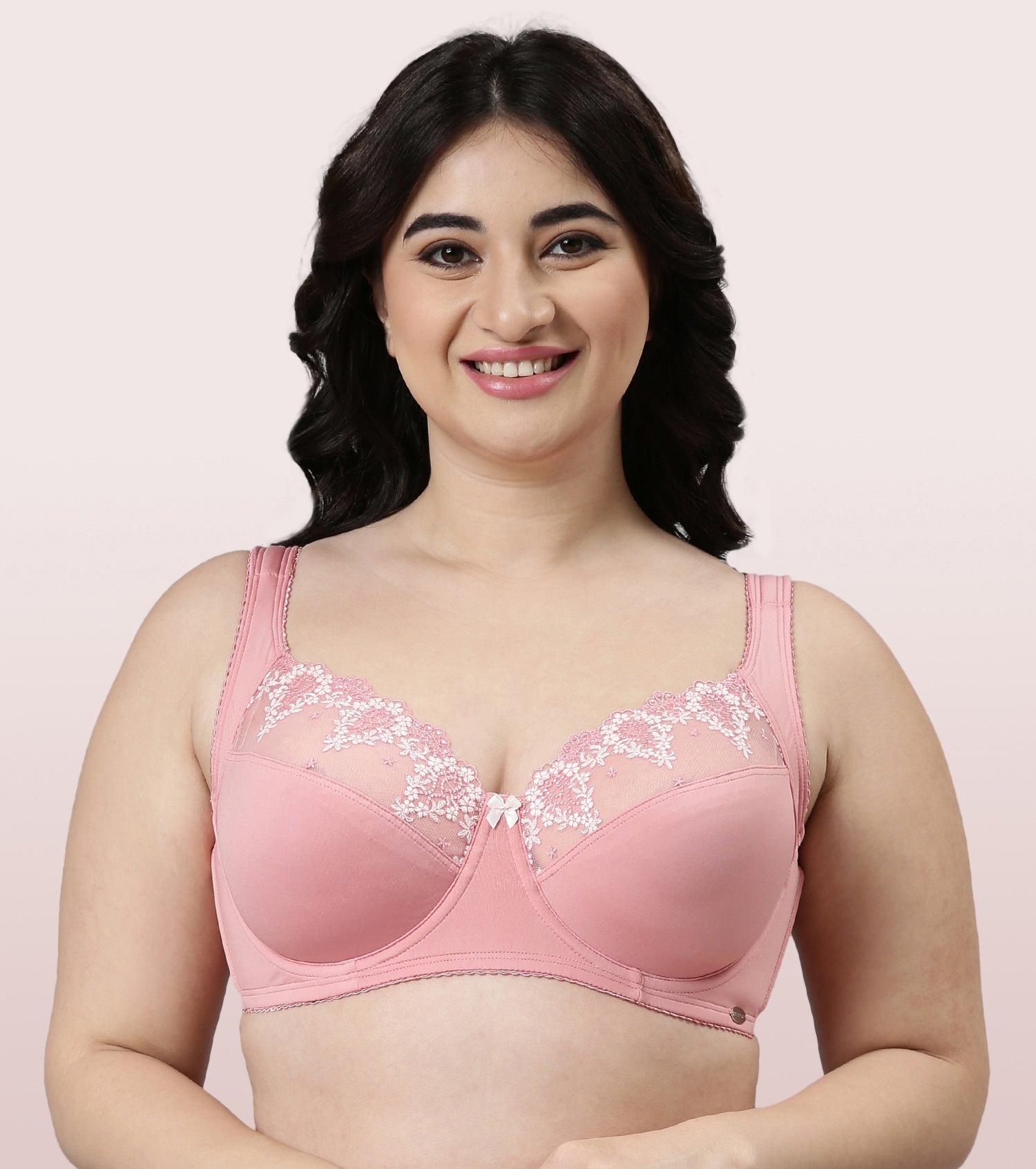 Enamor Perfect Lift Full Support Bra For Women | Non-Padded, Wired, Hi