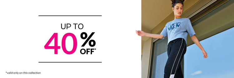 Upto 40% Off
