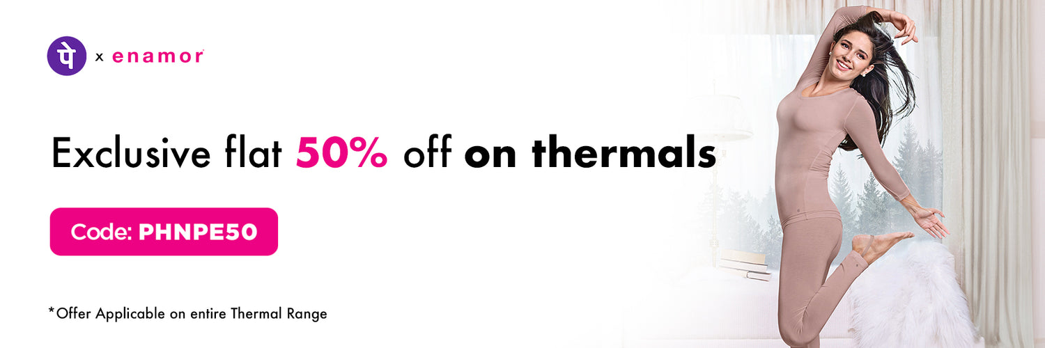 Exclusive 50% Off On Thermals