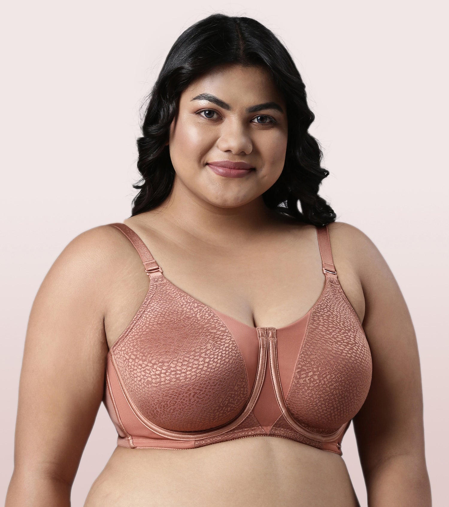 Enamor F124 SMOOTHENING MINIMIZER BRA NON-PADDED WIRED FULL COVERAGE