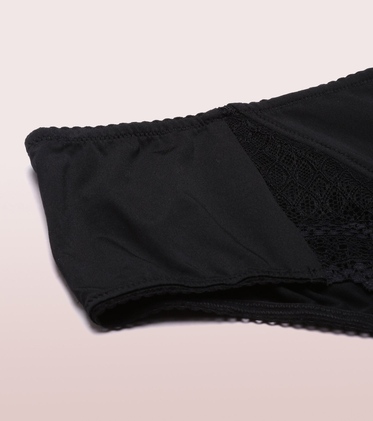 Enamor Mid-Waist Tummy Tucker Panty - Black / S