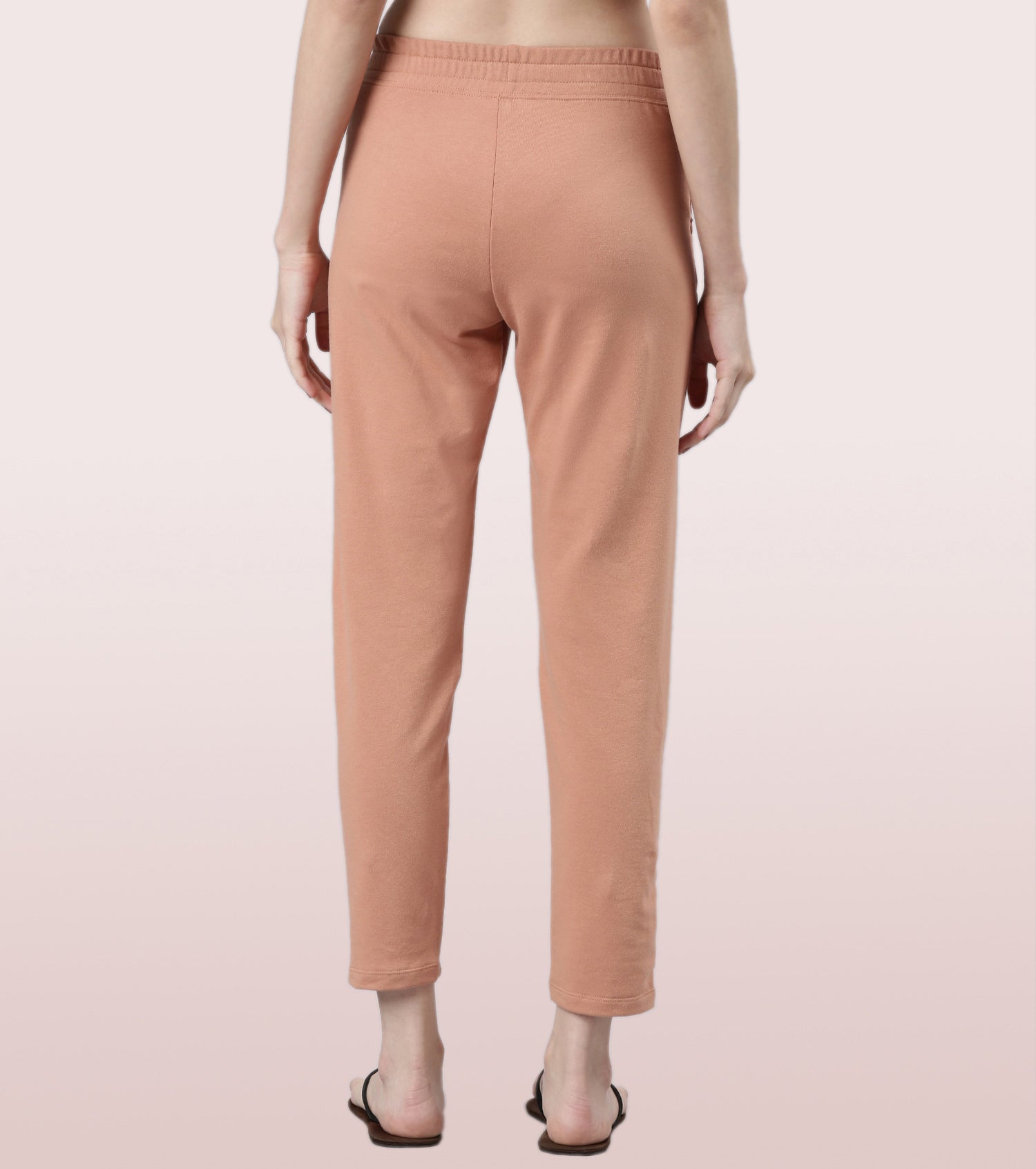 Relax Pants | Cotton Spandex Terry Tapered Pant | E060