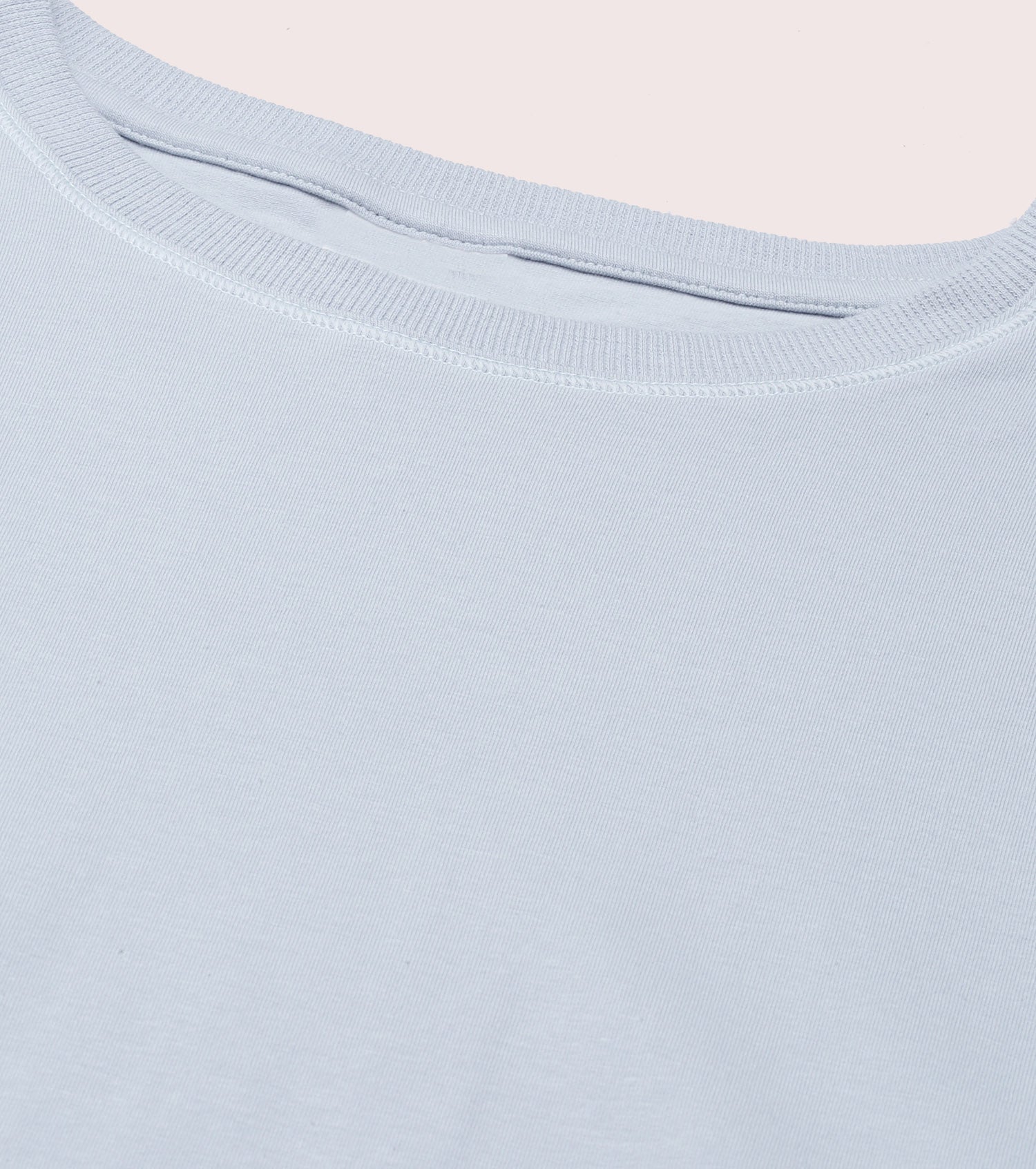  Enamor Basic Stretch Cotton Tee | Short Sleeve Crew Neck Tee For Women | E305