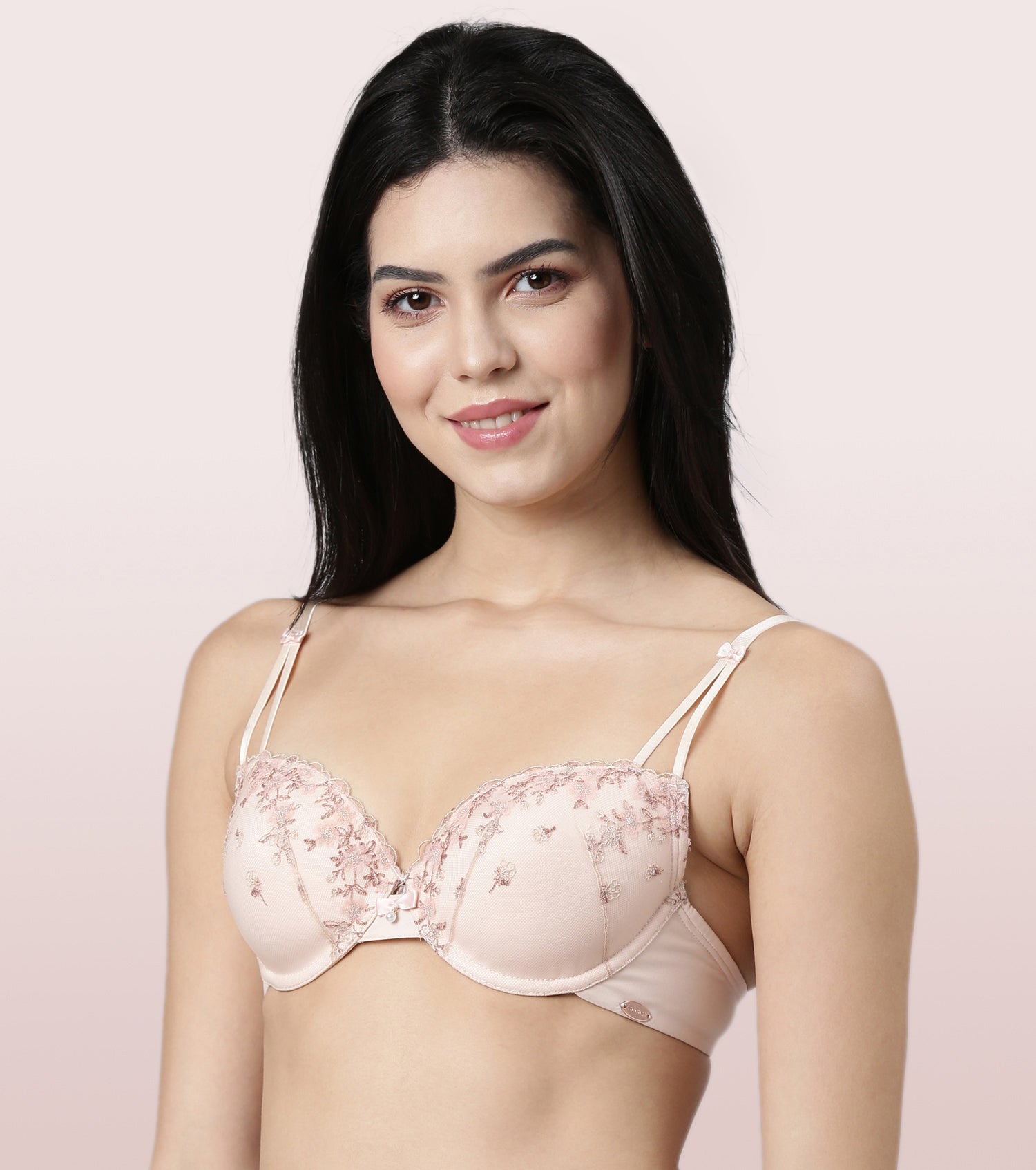 Enamor F089 Lace Bra - Medium Coverage Padded Wirefree - Peacock Green-89  36D in Udaipur-Rajasthan at best price by Meera Collections - Justdial