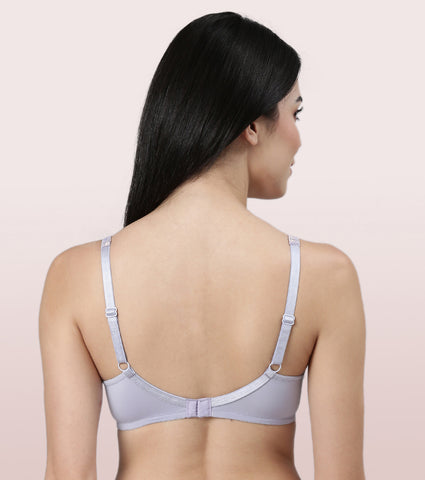 Enamor F129
LACE CONTOUR BRA
NON-PADDED WIREFREE HIGH COVERAGE