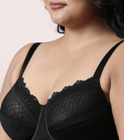 Enamor F126
LACE BRA
NON-PADDED  WIRED  FULL COVERAGE