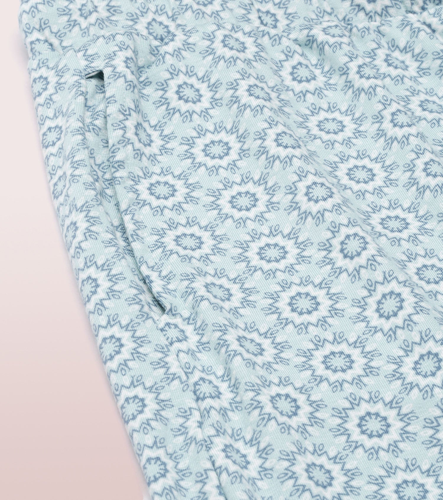 Shop-In Pants - Tapered Lounge Pants With Self Fabric Drawstring With Metal Ends | E048
