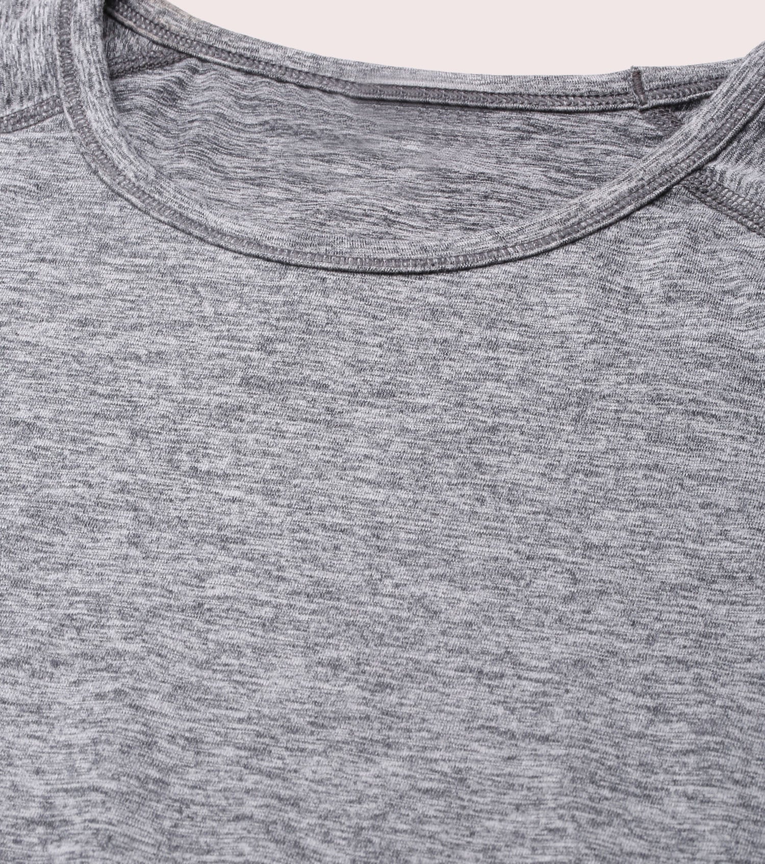 Slim Active Tee | Short Sleeve Raglan Scoop Neck Slim Active Tee With Reflective Graphic On Back | E089