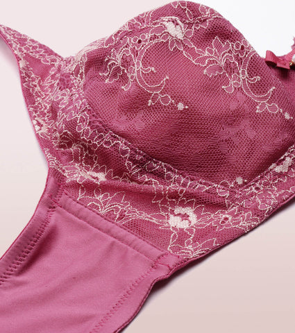 Enamor F129
LACE CONTOUR BRA
NON-PADDED WIREFREE HIGH COVERAGE