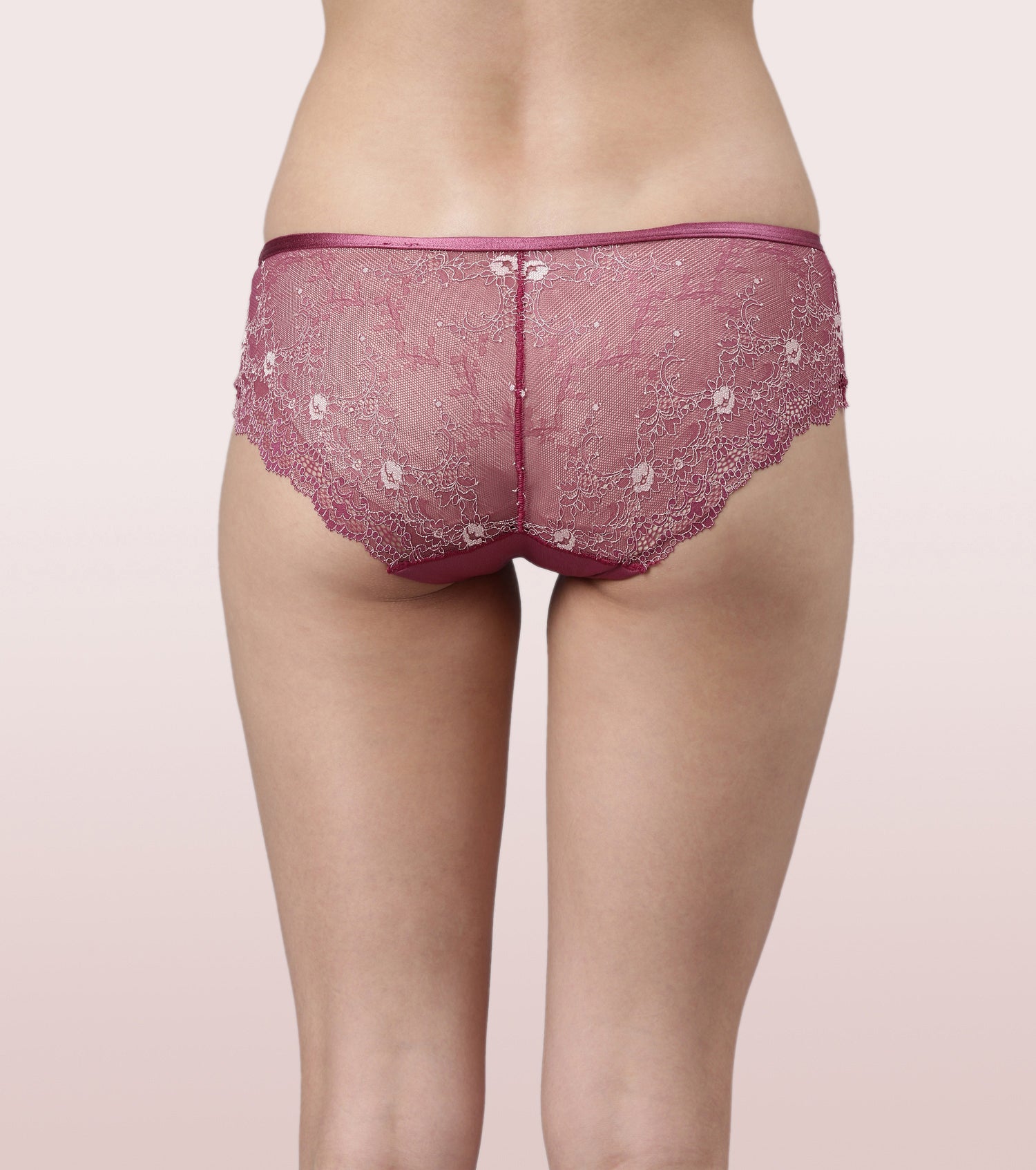 Enamor Lace Hipster Panty with Ultra Low Waist