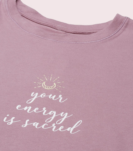Long Sleeve Basic Crew Tee – Graphic Print | Crew Neck Basic Stretch Cotton Tee | E157