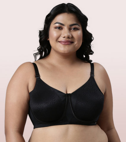 Enamor F124
SMOOTHENING MINIMIZER BRA
NON-PADDED  WIRED FULL COVERAGE