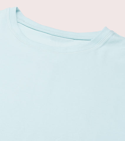 Essentials Cotton Long Sleeve Crew Tee | E057