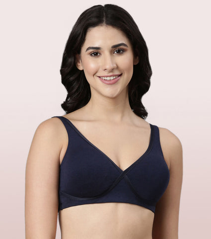 Enamor Ultimate Lounge Bamboo Pop-Up Bra For Women | Eco-Friendly Bamboo Fabric For All Day Freshness