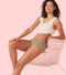 Enamor PS40 Innovations Invisi, All Day Comfort, Mid Waist Boyshorts Panty for Women - No Visible Panty Lines, Breathable, Sweat wicking, Free Cut, Full Coverage -  Pack of 1 (Honey Beige)