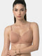 Enamor 4X Soft Modal Cotton T-Shirt Bra – A239, Wirefree Comfort, No-Show Neckline, Soft Foam Cups (Honey Beige )