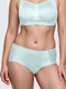 Enamor Luxe Mid-Rise Hipster Panty – P248, Full Rear Coverage, Soft Flat Elastic, Luxe Satin Comfort  (Glacier Blue)