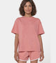 Enamor Oversized Drop Shoulder T-Shirt, 100% Cotton Slub, Oversized Fit - E312 (Desert Sand)