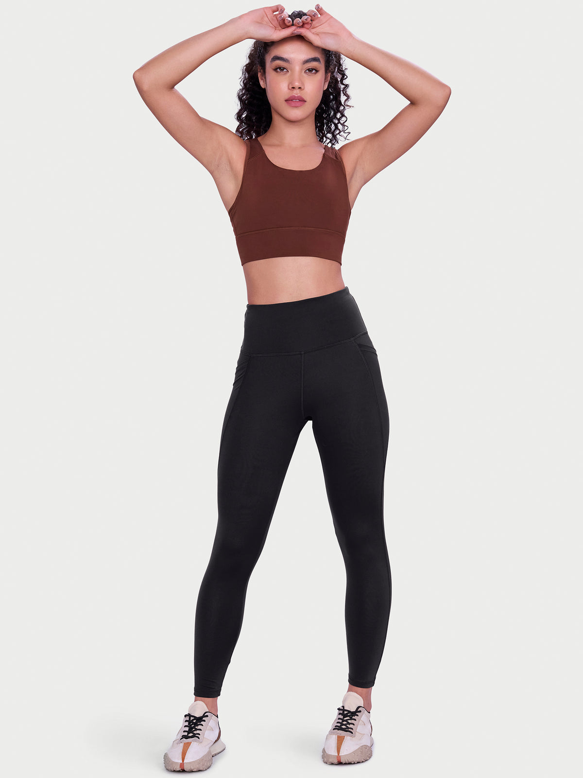Enamor A605 Basic Workout Legging Dry Fit High Waist Basic Workout Leggings