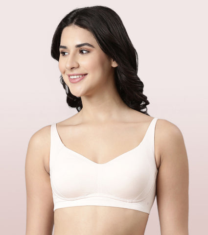 Enamor Innovative Bamboo Fabric Full Support Bra For Women | Eco-Friendly Bamboo Fabric For All Day Freshness