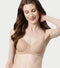 Enamor Innovations Ecolite, Smoother Perfect Lift Women's T-Shirt Bra - Crush Proof Cups, Padded, Wired, High Coverage - F057 (Honey Beige)