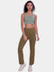 Enamor A402 Boot Cut Active Pant Dry Fit High Waist Workout Leggings