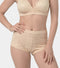 Enamor Lace Boy short, High-waist with full rear coverage - SMP04 (Pale Skin)