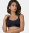 Enamor Low Impact Women's Cotton Everyday Sports Bra - All Day Comfort, Non Padded, Wirefree, High Coverage - SB06 (Ditsy Heart Print)