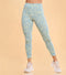Enamor A607 Women Printed Dry Fit High-Waisted 7-8th Length Tights