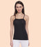 Enamor Sleeveless Regular Length Slim Fit camisole For Women - All Day Comfort, Modal Fabric - E007 (Black)