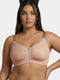 Enamor Innovations Transform M-Frame, Contour Superlift, Jiggle control  Full Support Women's  Bra - Non Padded, Wirefree, Full Coverage - F097 (Available in Plus Sizes) (Pearl)