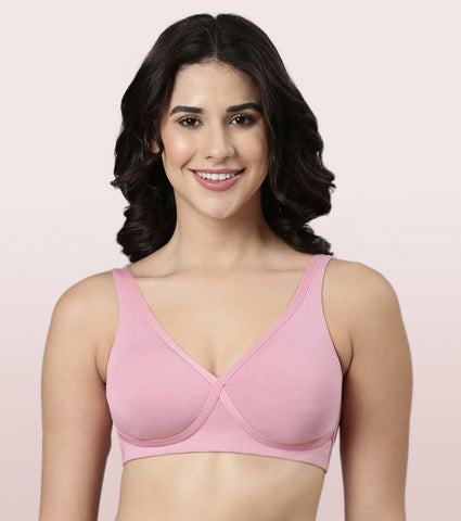 Enamor Ultimate Lounge Bamboo Pop-Up Bra For Women | Eco-Friendly Bamboo Fabric For All Day Freshness