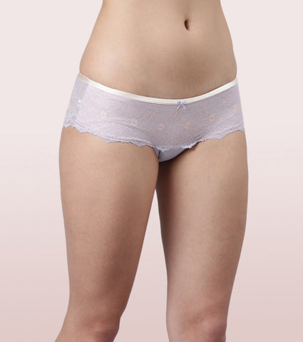Enamor Lace Hipster Panty with Ultra Low Waist