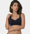 Enamor Bamboo Cotton A077, Side Support, Everyday Women's T-Shirt Bra - 3X Softer, 4X more Absorbent, Antimicrobial, Padded, Wirefree, Full Coverage (Eclipse)
