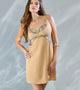 Enamor × Papa Don’t Preach - The Cosmic Crush Luxury Babydoll for Women - Non Padded, Wirefree, Mid-Thigh Fit  - DN02 (Stellar Skin)