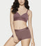 Enamor The Flex Boyshorts for Women Mid-Rise, Full Back Coverage, Moisture Absorbency, Cotton Everyday Panty - SMP01 (Neutral)