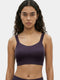 Enamor Innovations Fab-fresh Breathable cup, Women's High Impact Sports Bra - Convertible, Padded, Wirefree, Full Coverage - SB18 (Night Shade)