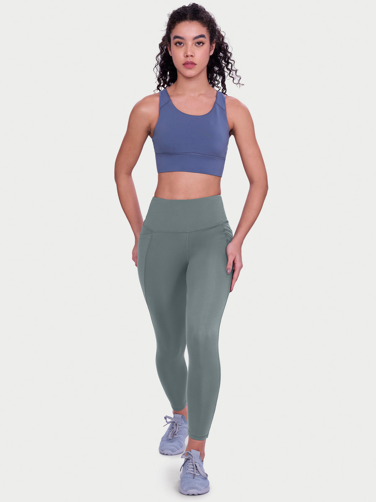 Enamor A605 Basic Workout Legging Dry Fit High Waist Basic Workout Leggings