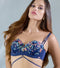 Enamor × Papa Don’t Preach - The Cosmic Crush Multiway Luxury Strapless Bra for Women Padded, Wired Cups - DB02 (Astral Blue)