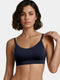 Enamor Innovations Flexi Free Ultra Smoothening Seamless Women's T-Shirt Bra - No-Pinch, Padded, Wirefree, Full Coverage - F037 (Lisbon Blue) (Lisbon Blue)