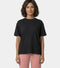 Enamor Oversized Drop Shoulder T-Shirt, 100% Cotton Slub, Oversized Fit - E312 (Jet Black)