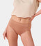 Enamor Bamboo Cotton Panties IP01, Mid Waist Women's Hipster Panty - 3X Softer, 4X more Absorbent, Antimicrobial, No-Pinch Waist, All-Day Comfort (Honey Beige)