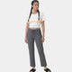 Enamor Mid Rise Regular Length Drawstring Closure Lounge Pants For Women - Slim Fit, Soft and Breathable Stretch Cotton - E014 (Mediumgrey Melange)